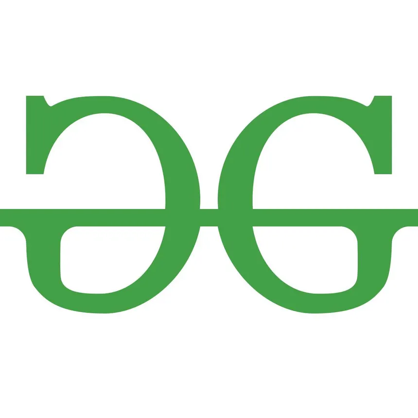 GeeksforGeeks logo